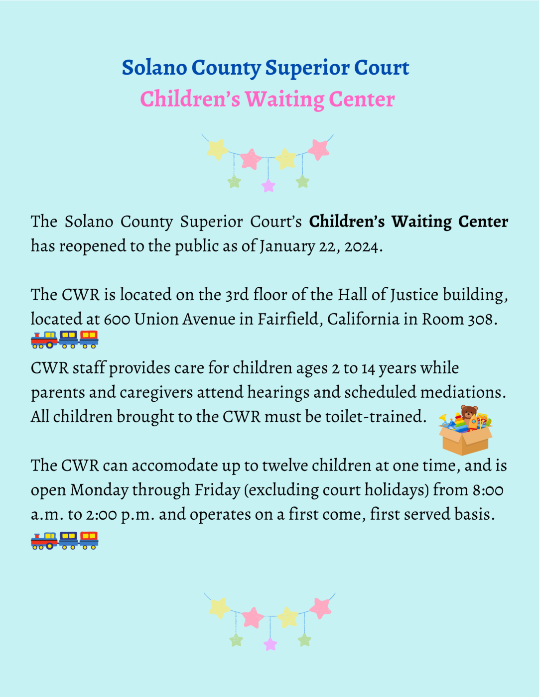 Children Waiting Room